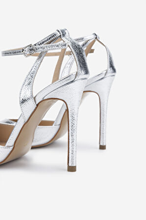 Valmenti Kadın Lame Topuklu Ayakkabı 1073 1033 BN AYK Y25 LAME