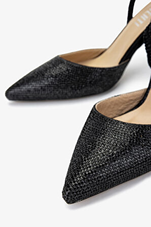 Valmenti Kadın Siyah Topuklu Ayakkabı 1073 1430 BN AYK Y25 SIYAH