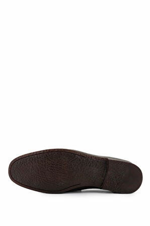 Tamer Tanca Erkek Hakiki Deri Kahverengi Loafer Ayakkabı 325 800-57 ERK AYK Y25 KAHVE DR