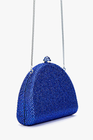 Lady Diva Kadın Vegan Mavi Abiye Çanta 1137 LD163 BN CNT Y25 BLUE
