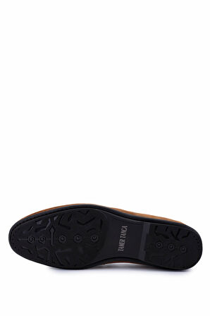 Tamer Tanca Erkek Hakiki Deri Kahverengi Loafer Ayakkabı 374 1900 ERK AYK Y25 SIGARO SUET