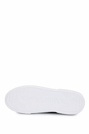 Tamer Tanca Kadın Hakiki Deri Siyah Floter Sneakers & Spor Ayakkabı 04 Z-2501 BN AYK Y25 SIYAH FLTR