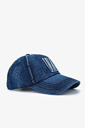 Valmenti Unisex Tekstil Beyzbol Şapka 1139 EC4001 SPK Y25 BLUE DENIM