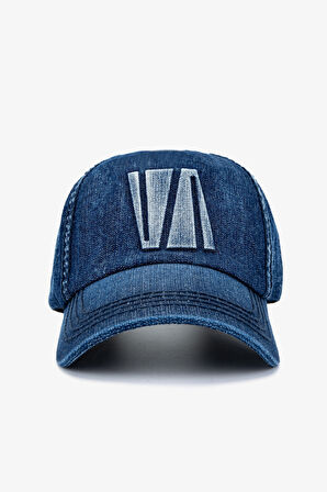 Valmenti Unisex Tekstil Beyzbol Şapka 1139 EC4001 SPK Y25 BLUE DENIM