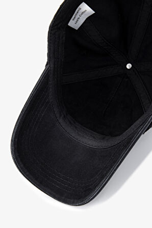 Valmenti Unisex Tekstil Siyah Beyzbol Şapka 1139 EC4008 SPK Y25 BLACK