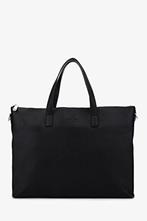 Valmenti Unisex Vegan/Deri Siyah Floter Evrak Çantası 1012 2013 CNT Y25 SIYAH FLTR