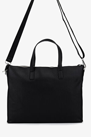 Valmenti Unisex Vegan/Deri Siyah Floter Evrak Çantası 1012 2013 CNT Y25 SIYAH FLTR