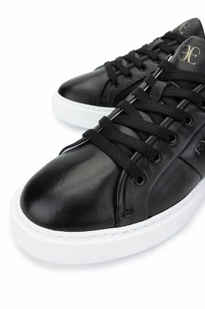 Fabi Erkek Hakiki Deri Siyah Sneakers & Spor Ayakkabı 510 FU0456 ERK AYK Y25 NERO