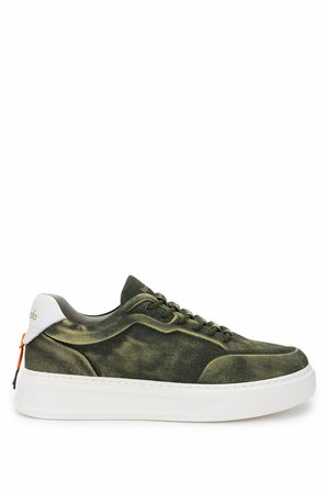Barracuda Erkek Hakiki Deri Yeşil/Beyaz Sneakers & Spor Ayakkabı 511 BU3510A ERK AYK Y24 DENIM VERDE/BIANCO