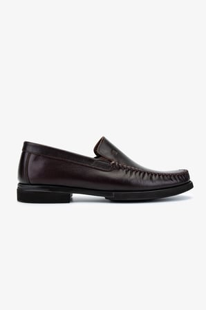 Valmenti Erkek Hakiki Deri Kahverengi Loafer Ayakkabı 1008 VAL-2829 ERK AYK Y25 KAHVE BFL