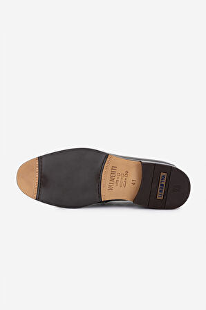 Valmenti Erkek Hakiki Deri Kahverengi Klasik Ayakkabı 214 VAL-040907 ERK AYK Y25 KAHVE DR