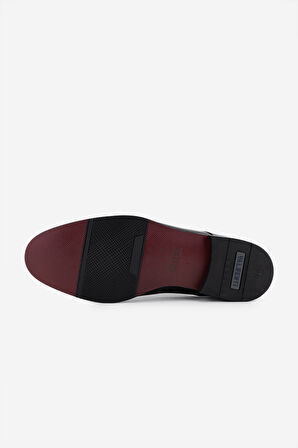 Valmenti Erkek Hakiki Deri Siyah Klasik Ayakkabı 1016 VAL-6203 ERK AYK Y25 SIYAH