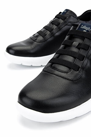 Callaghan Erkek Hakiki Deri Siyah Sneakers & Spor Ayakkabı 618 51314 ERK AYK Y25 NEGRO