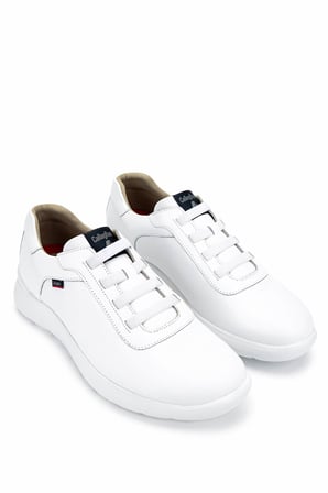 Callaghan Erkek Hakiki Deri Beyaz Sneakers & Spor Ayakkabı 618 51314 ERK AYK Y25 BIANCO
