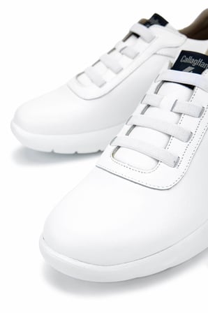 Callaghan Erkek Hakiki Deri Beyaz Sneakers & Spor Ayakkabı 618 51314 ERK AYK Y25 BIANCO