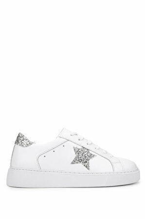 Tamer Tanca Kadın Deri/Tekstil Beyaz Sneakers & Spor Ayakkabı 1145 1609 BN AYK Y25 BEYAZ