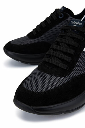 Callaghan Erkek Deri & Tekstil Siyah Sneakers & Spor Ayakkabı 618 61201 ERK AYK Y25 NEGRO