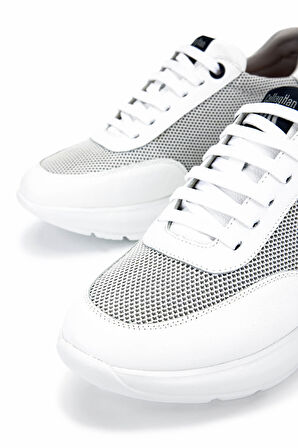 Callaghan Erkek Deri & Tekstil Beyaz Sneakers & Spor Ayakkabı 618 61201 ERK AYK Y25 BIANCO
