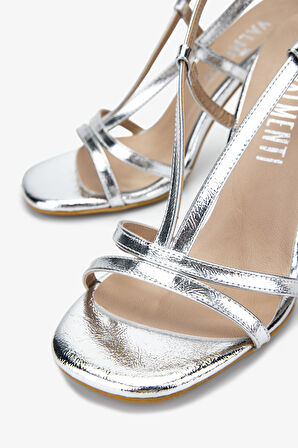 Valmenti Kadın Lame Topuklu Ayakkabı 960 2488 BN AYK Y25 LAME