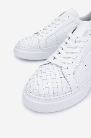 Valmenti Erkek Hakiki Deri Sneakers & Spor Ayakkabı 04 2559 ERK AYK Y25 BEYAZ DR/ORGU