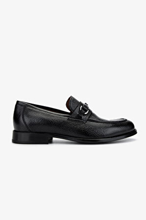 Valmenti Erkek Hakiki Deri Siyah Loafer Ayakkabı 477 VAL-63933 ERK AYK Y25 SIYAH GYK