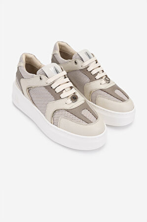 Valmenti Kadın . Bej Sneakers & Spor Ayakkabı 1116 6155 BN AYK Y25 BEJ