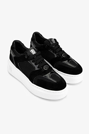 Valmenti Kadın Siyah Sneakers & Spor Ayakkabı 1116 6155 BN AYK Y25 SIYAH