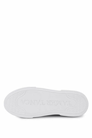 Tamer Tanca Kadın Hakiki Deri Beyaz Sneakers & Spor Ayakkabı 04 502 BN AYK Y25 BEYAZ