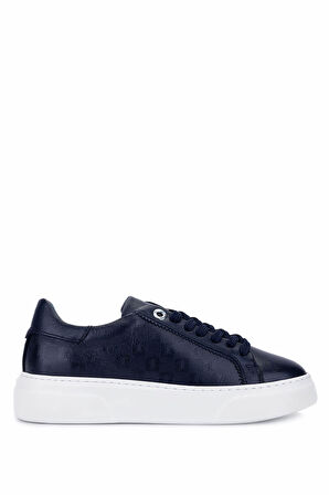 Tamer Tanca Kadın Hakiki Deri Lacivert Sneakers & Spor Ayakkabı 04 502 BN AYK Y25 LACIVERT