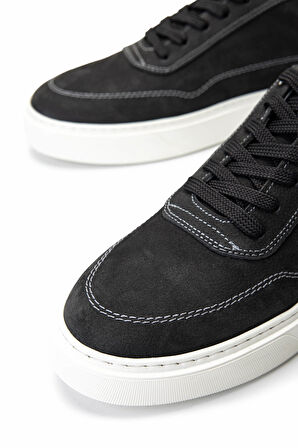 Tamer Tanca Erkek Hakiki Deri Gri Nubuk Sneakers & Spor Ayakkabı 1149 STAR001 ERK AYK Y25 GRI NBK