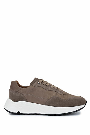 Tamer Tanca Erkek Hakiki Deri Vizon Süet Sneakers & Spor Ayakkabı 1149 JOGGER ERK AYK Y25 VZN SUET/VZN NBK