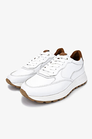 Valmenti Erkek Hakiki Deri Beyaz Sneakers & Spor Ayakkabı 1149 CHAMP ERK AYK Y25 BEYAZ DR