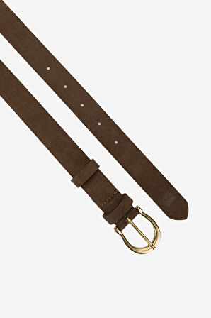 Valmenti Kadın Hakiki Deri Taş Süet Kemer 184 5413 BN KMR Y25 TAS SUET