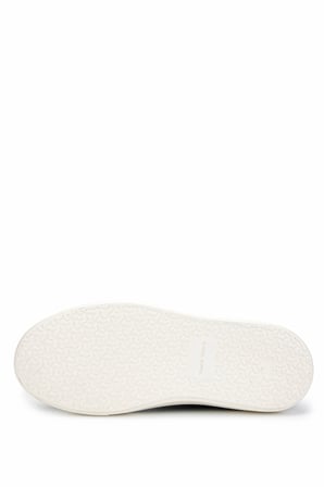 Tamer Tanca Erkek Hakiki Deri Siyah Floter Sneakers & Spor Ayakkabı 1093 1335 ERK AYK Y25 SIYAH FLTR