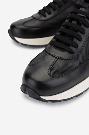 Valmenti Erkek Hakiki Deri Siyah Sneakers & Spor Ayakkabı 1093 VAL-074 ERK AYK Y25 SIYAH