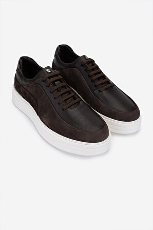 Valmenti Erkek Hakiki Deri Casual Ayakkabı 698 1202-4 ERK AYK Y25 KHV NBK/KHV