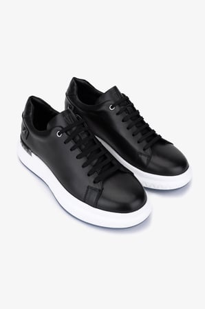 Valmenti Erkek Hakiki Deri Siyah Sneakers & Spor Ayakkabı 698 1225-7 ERK AYK SK25-26 SIYAH DR
