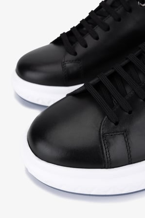 Valmenti Erkek Hakiki Deri Siyah Sneakers & Spor Ayakkabı 698 1225-7 ERK AYK SK25-26 SIYAH DR