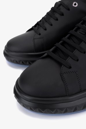Valmenti Erkek Hakiki Deri Siyah Sneakers & Spor Ayakkabı 698 1225-7 ERK AYK SK25-26 SIYAH MET