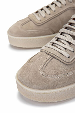 Tamer Tanca Erkek Hakiki Deri Bisküvi Süet Sneakers & Spor Ayakkabı 1111 4411 ERK AYK Y25 BISKUVI SUET