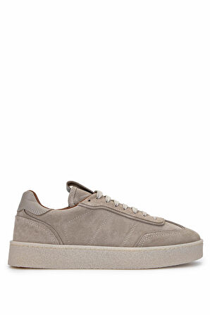 Tamer Tanca Erkek Hakiki Deri Bisküvi Süet Sneakers & Spor Ayakkabı 1111 4411 ERK AYK Y25 BISKUVI SUET