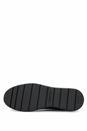 Tamer Tanca Erkek Hakiki Deri Siyah Deri Sneakers & Spor Ayakkabı 1093 1191 ERK AYK Y25 SIYAH DR