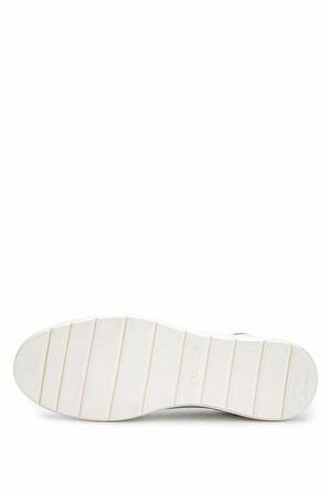 Tamer Tanca Erkek Hakiki Deri Beyaz Sneakers & Spor Ayakkabı 1093 1191 ERK AYK Y25 BEYAZ ANTIK