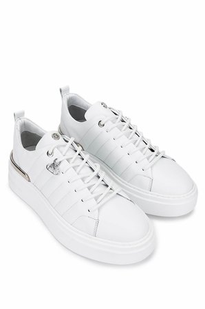 Tamer Tanca Erkek Hakiki Deri Beyaz Sneakers & Spor Ayakkabı 352 23141 ERK AYK SK25-26 BEYAZ DR