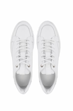 Tamer Tanca Erkek Hakiki Deri Beyaz Sneakers & Spor Ayakkabı 352 23159 ERK AYK SK25-26 BEYAZ DR