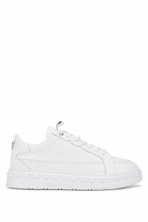 Tamer Tanca Erkek Hakiki Deri Beyaz Sneakers & Spor Ayakkabı 352 23159 ERK AYK SK25-26 BEYAZ DR