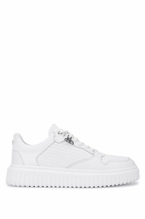 Tamer Tanca Erkek Hakiki Deri Beyaz Sneakers & Spor Ayakkabı 352 23180 ERK AYK SK25-26 BEYAZ DR