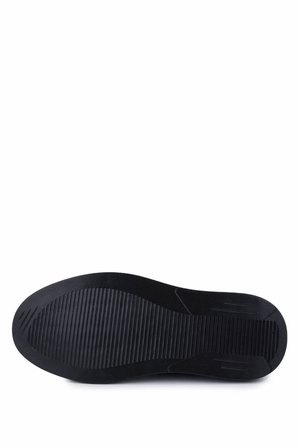 Tamer Tanca Erkek  Hakiki Deri Siyah Sneakers & Spor Ayakkabı 352 23403 ERK AYK SK25-26 SIYAH