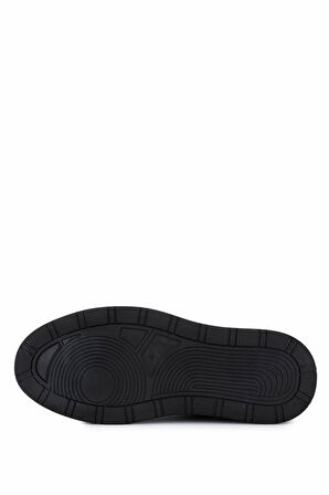Tamer Tanca Erkek Hakiki Deri Siyah Deri Sneakers & Spor Bot 352 23521 ERK BOT SK25-26 SIYAH DR