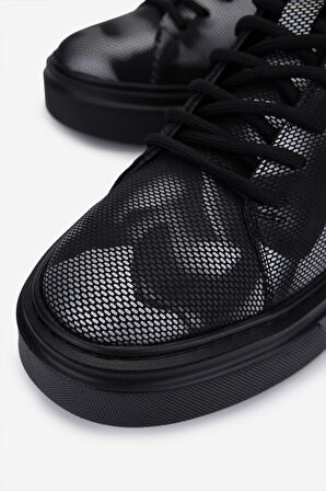 Valmenti Erkek Siyah Hakiki Deri Sneakers & Spor Ayakkabı 352 23206 ERK AYK SK25-26 SIYAH DINA